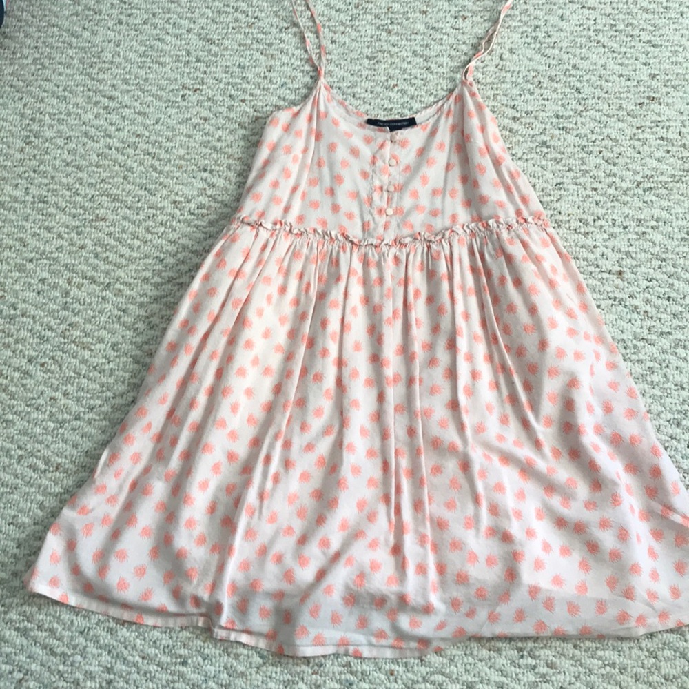 French connection coral palm dress look at all pic